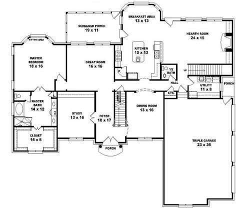 5 Bedroom Floor Plans Online Information