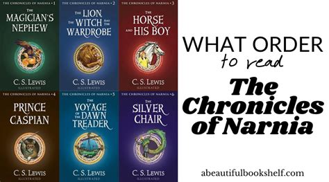 What Order To Read The Chronicles Of Narnia A Beautiful Bookshelf