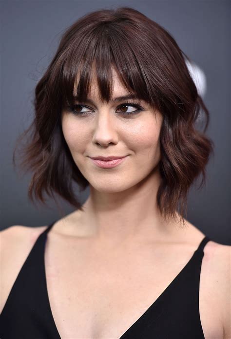 Batman V Superman Premiere 2017 Mary Elizabeth Winstead Hairstyle