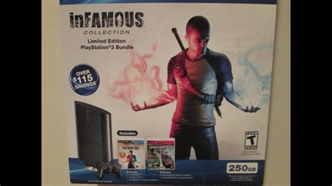 Unboxing Infamous Collectors Edition Limited Edition Sony Playstation