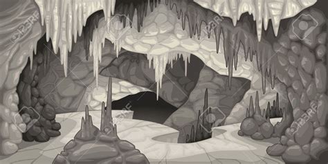 How To Draw A Simple Cave At How To Draw