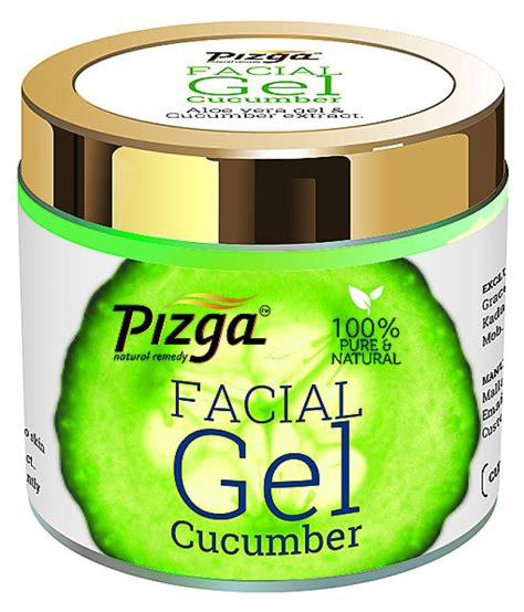 Pizga Cucumber Facial Gel Facial Kit Gm Buy Pizga Cucumber Facial Gel