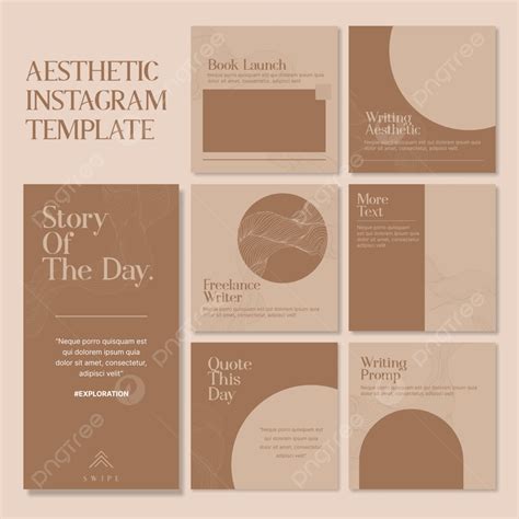 Redirecting Aesthetic Template Instagram Frame Templa