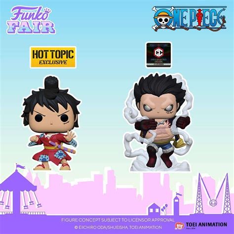 New Funko Fair 2021 One Piece Funko Pop Figures Wave 4