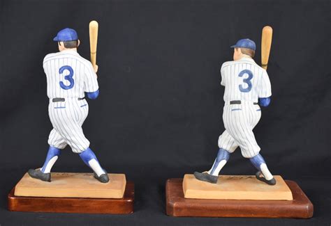 Lot Detail Babe Ruth Collection Of 2 Porcelain Figurines