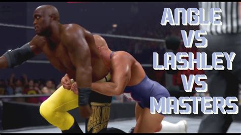 Kurt Angle Vs Bobby Lashley Vs Chris Masters Backlash YouTube