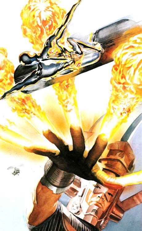 Silver Surfer And Galactus In Marvels 3 Alex Ross Comic Book Artists