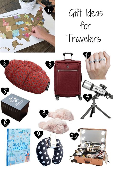 Gifts For Travelers With The Words Gift Ideas For Travelers On Them And