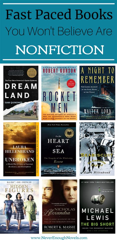 10 narrative nonfiction books that read like fiction never enough novels books to read
