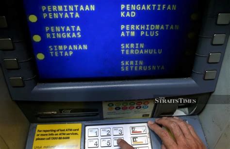 Rm1 Atm Interbank Transaction Charge Re Instated Tomorrow New Straits