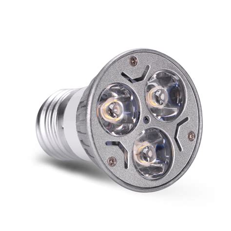 Acdc 12v 12 Volt 3w 1w X 3 Led Spot Light Bulb E26 E27 Par16 Screw So