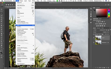 Using Content Aware Fill Non Destructively In Photoshop