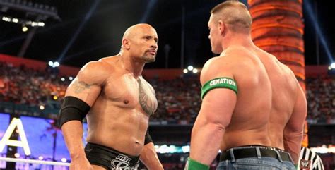 Watch John Cena Vs The Rock Once In A Lifetime From Wrestlemania