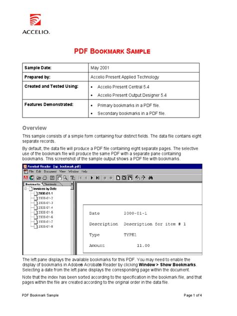 C4611 Sample Portable Document Format System Software