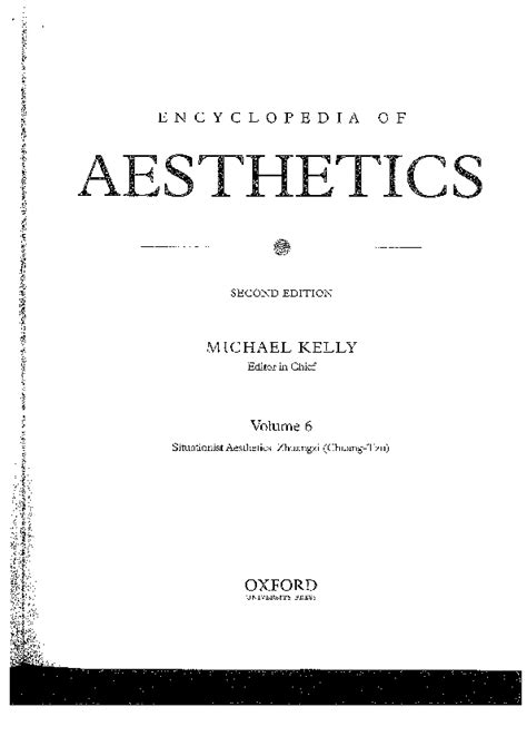 Pdf Leo Steinberg 1920 2011 Oxford Encyclopedia Of Aesthetics Ed