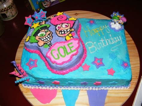 Fairly Oddparents Party Cakes Credit Cakecentral Download Hundreds