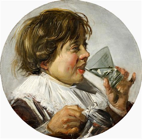 Laughing Boy With A Wineglass Painting By Frans Hals Fine Art America