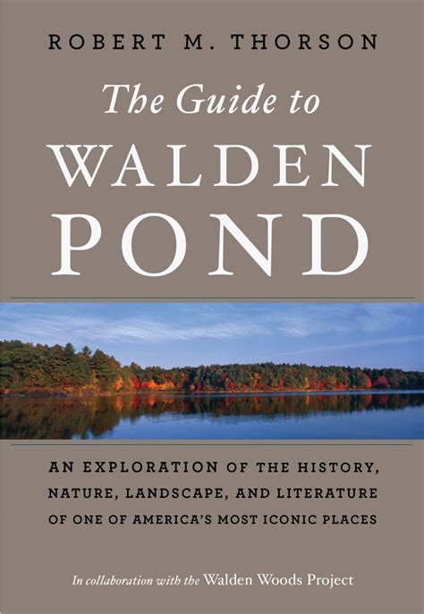 New Book The Guide To Walden Pond An Exploration Of The History