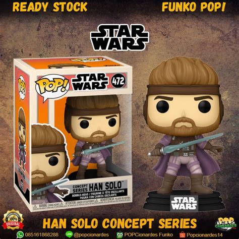 Jual Funko POP Star Wars Han Solo Ralph McQuarrie Concept Series Di Lapak FUNKO POPCionardes