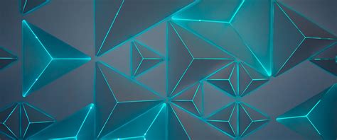Neon Triangle Wallpapers Wallpaper Cave