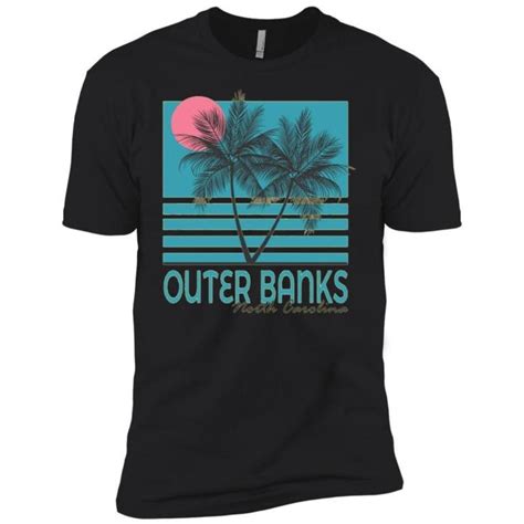 Outer Banks North Carolina Vintage Obx Men Short Sleeve T Shirt