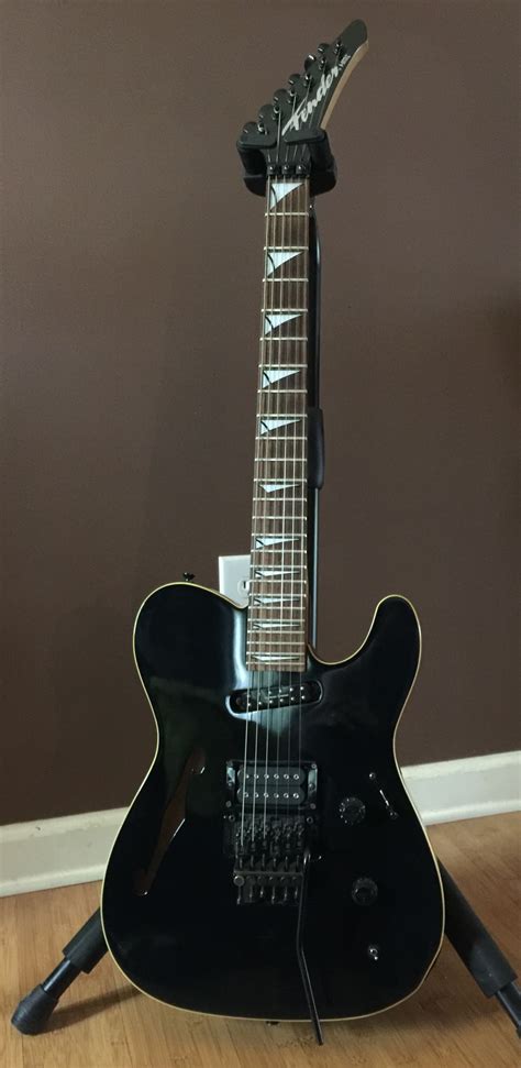 Fender Hmt Telecaster Thinline 90s Black Reverb