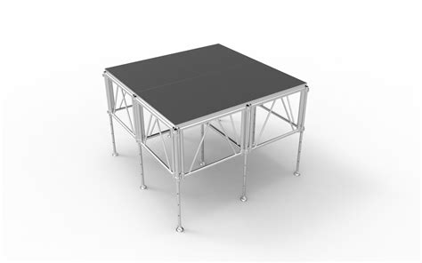 4x4ft Height 100 To 150cm Portable Aluminum Modular Stage