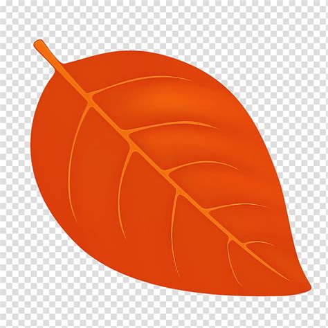 Orange Leaves Clipart