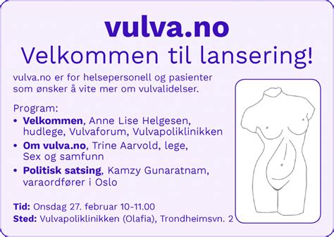 Lansering Av Vulva No Sex Og Samfunn