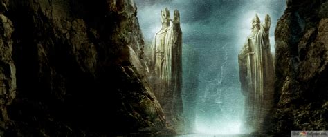 The Gates Of Argonath The Lord Of The Rings And The Fellowship Of The