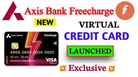 Click here to know more in detail. Axis Bank Freecharge Virtual Credit Card Launched 😍 ...
