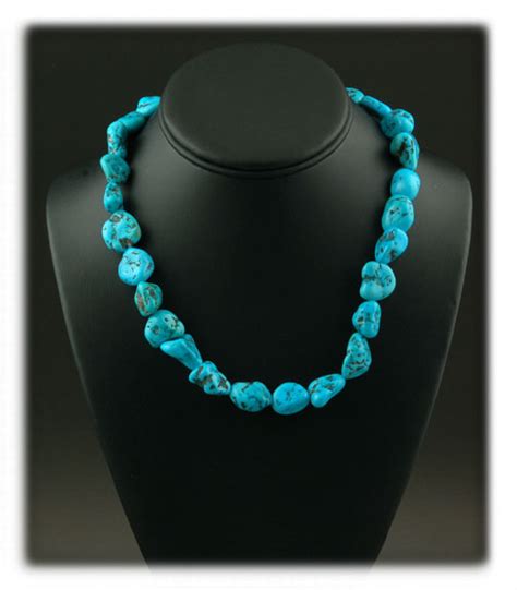 Kingman Turquoise Nugget Beads Durango Silver Company