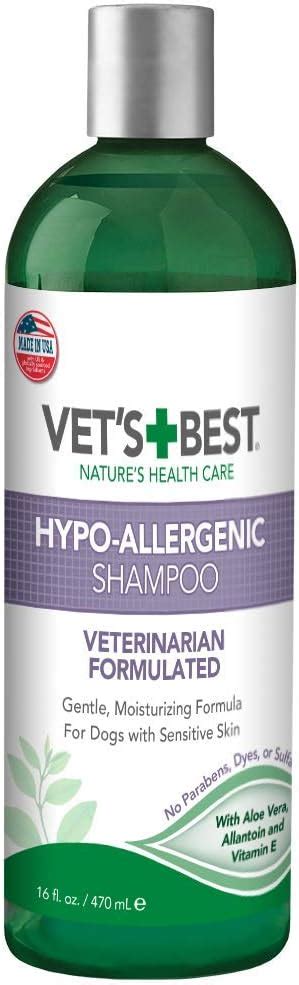 Vets Best Hypo Allergenic Shampoo For Dogs Dog Shampoo For Sensitive