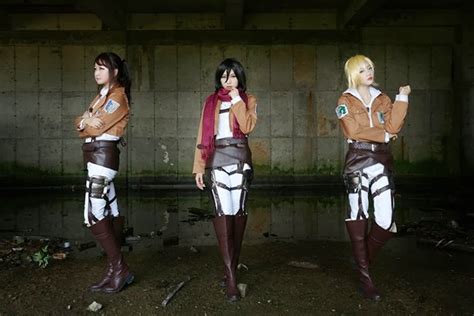 Shingeki No Kyojin Cosplay By Miyuko Myanimegirls 2014