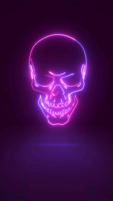 Download Purple Neon Background | Wallpapers.com