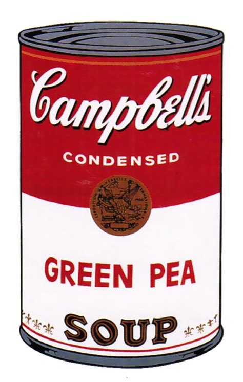 Andy Warhol Campbells Soup I Green Pea 50 1968 Hamilton Selway