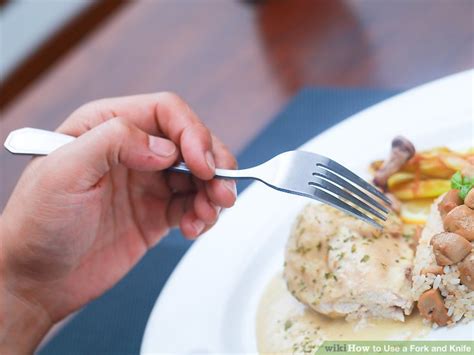 How To Use A Fork And Knife With Pictures Wikihow