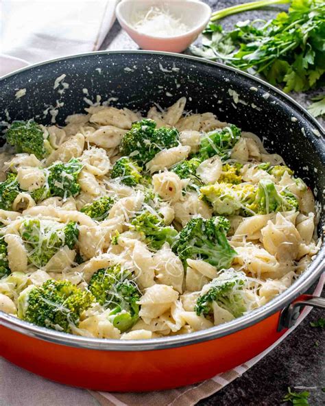 Creamy Broccoli Pasta Craving Home Cooked