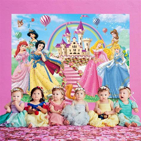 Disney Princess Backdrop For Birthday Party Princess Backdrops Disney Princess Backdrop