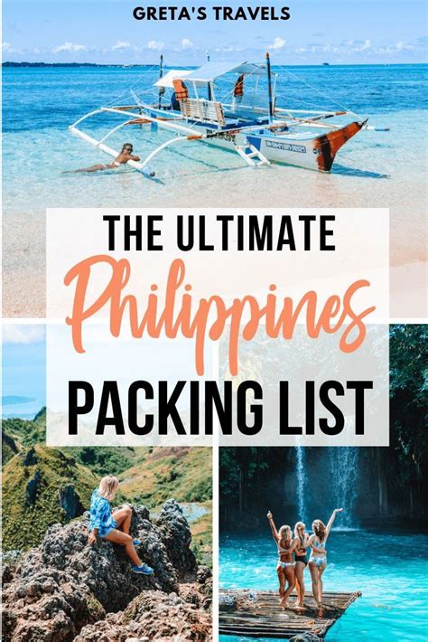 Philippines Packing List Essentials You Don T Want To Forget Philippines Travel Asia Travel