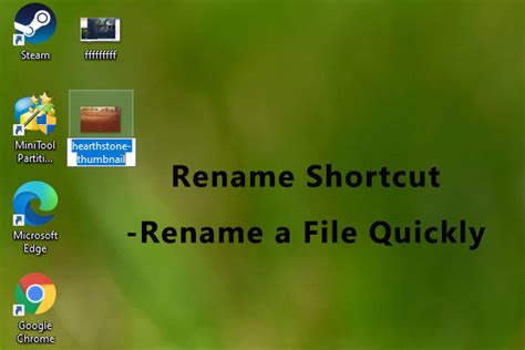 How To Rename A File Quickly Use The Rename Shortcut Minitool