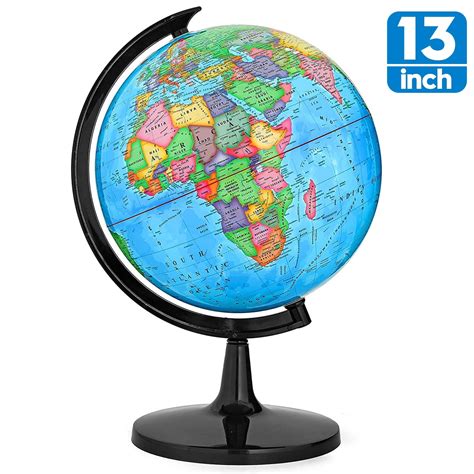 Bshapplus 13 World Globeglobe For Kidsworld Globe With Standworld