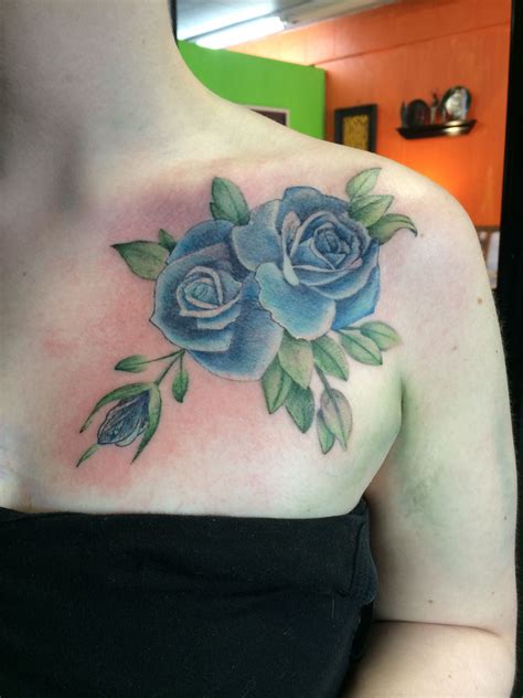 Chest Roses Flower Tattoo Tattoos Rose