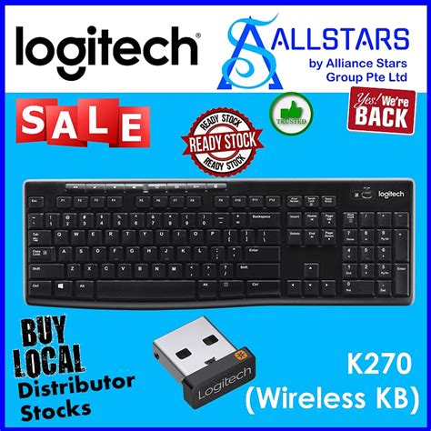 Allstars Eshop Logitech K270 Wireless Keyboard 920 003057