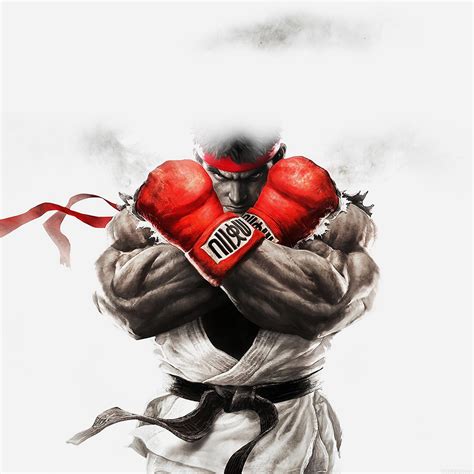 Ah69 Street Fighter Ryu Art Illust Game