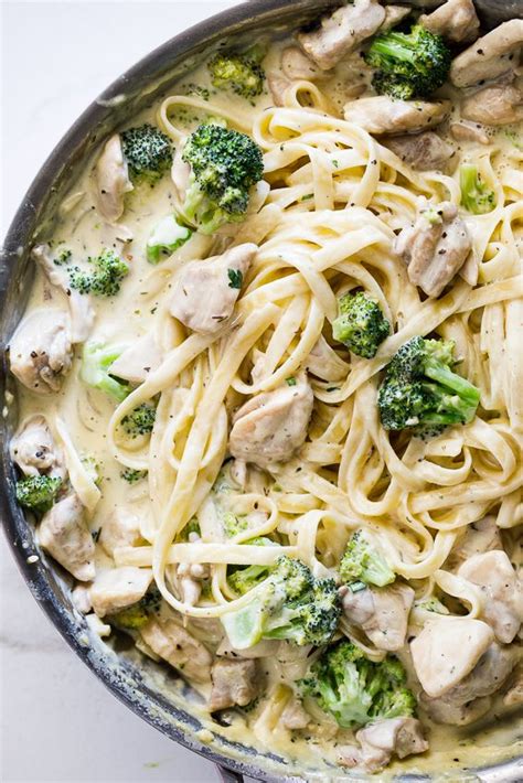 Creamy Broccoli Chicken Pasta Simply Delicious Recipe Chicken