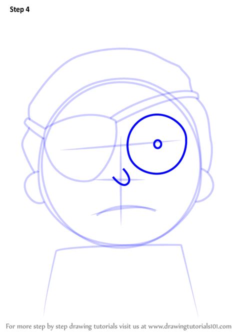How To Draw Evil Morty From Rick And Morty Rick And Morty Step By Step
