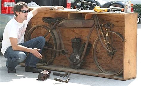 Mike Wolfe 1913 Indian Racer Motorcycle American Pickers Indian