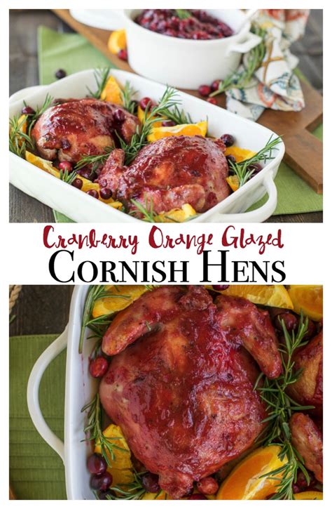 Save this story to pinterest! Cornish Game Hen Recipe with Cranberry Glaze - Major Hoff ...