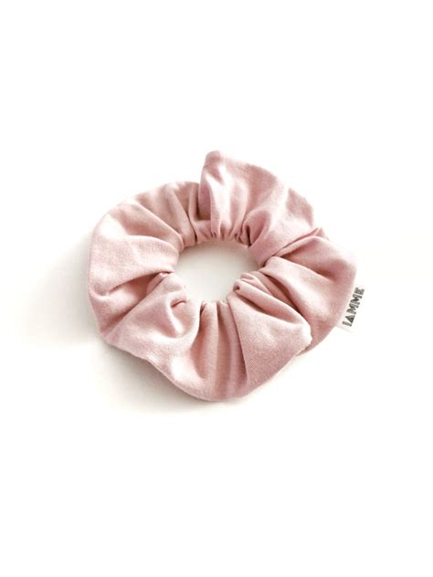Dusty Pink Hair Scrunchie Handmade Scrunchies For Women Scrunchie